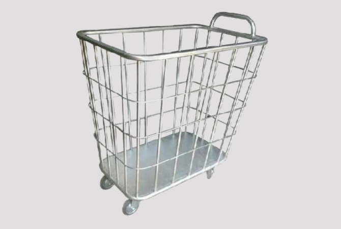 SS LINEN TROLLEY